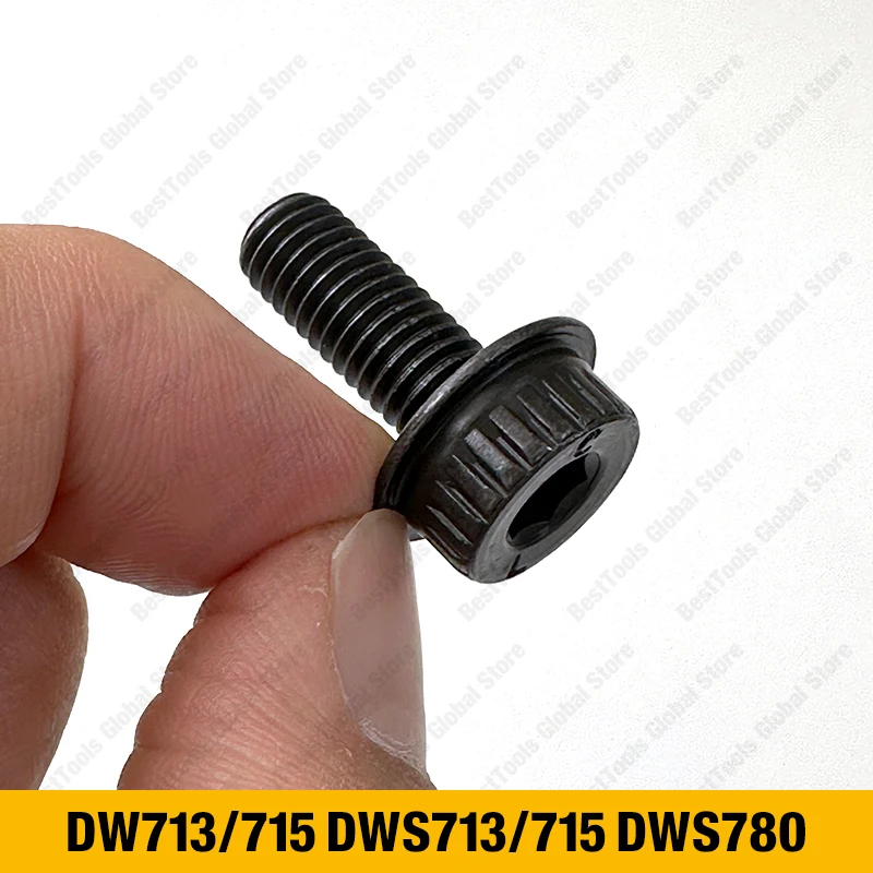 Saw Blade Bolt For DEWALT N600011 DW713 DW715 DWS713 DWS715 DWS780 DWS716 DWS779 DHS790  DCS361B