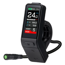 EBike Display SW102T LCD Screen Display 0-5 levels for BAFANG BBS01B BBS02B BBSHD Mid Motor Ebike Computer with PAS UART Protoco