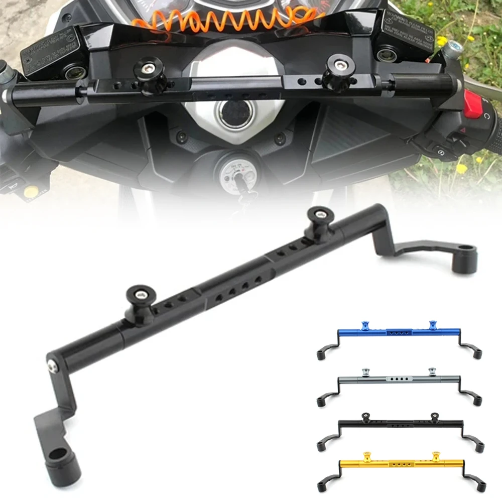 

For SYM Joymax Z300 GTS300i CRUISYM 300 Steering Damper Balance Lever Motorcycle Beverage Water Bottle Drink Cup Holder Mount