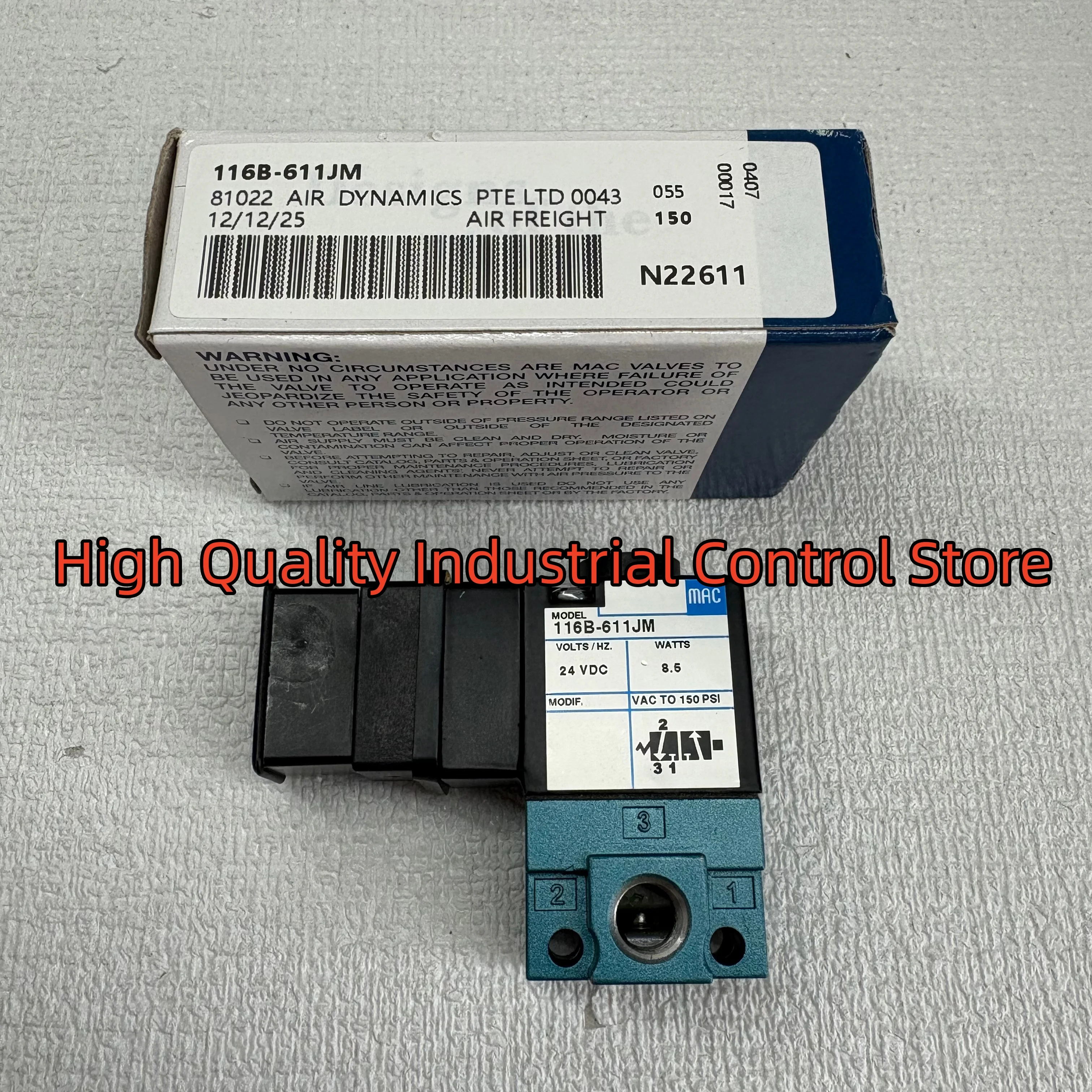 

solenoid valve 116B-611JM brand new