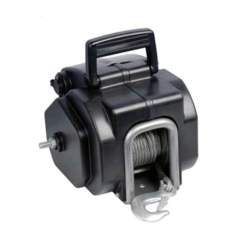 Electric 3500lbs Anchor Winch For Boats 12V/24V Steel Winch With Power Source For Autos