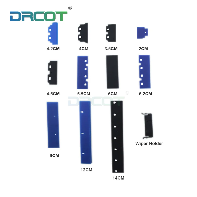 Cheap Price Wiper Blue/Black Ink Cleaning Wiper For DX6 DX7 DX10 Printhead For Epson