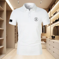 Polo de marque Munsingwear à manches courtes, T-shirt d'été cool et respirant pour hommes, Everthin à la mode et décontracté pour hommes