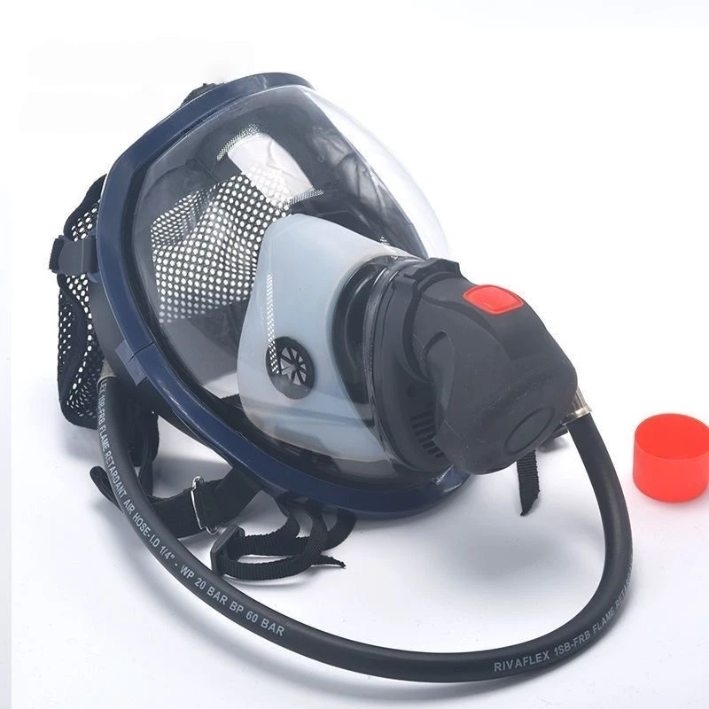Positive pressure air breathing apparatus mask and RHZK6.8 / 30mpa air supply valve Positive pressure fire mask Gas supply valve