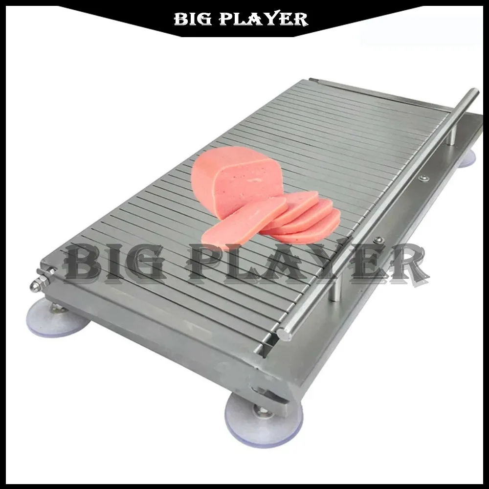 Rebanador de verduras de acero inoxidable, cortador de alimentos blandos, almuerzo, carne, sangre de pato, Konjac, Tofu, máquina cortadora de fideos fríos