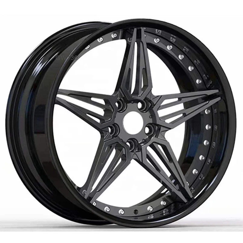 for GVICHN Factory hot sell Deep LIP 19 inch car alloy wheels 5x112 forged car wheels