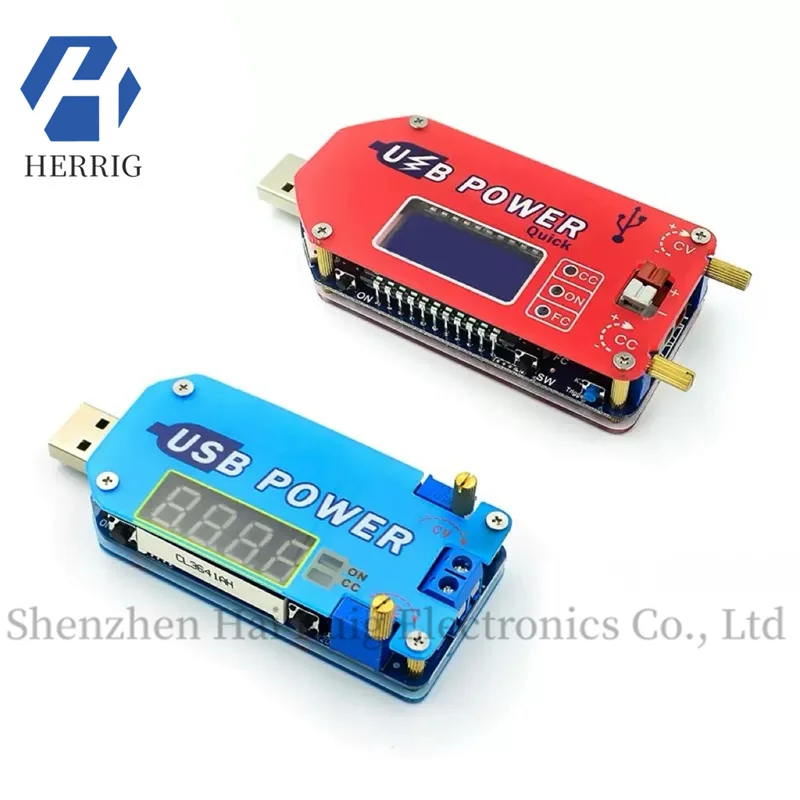 15W USB Adjustable Buck-Boost Power Charging Module: 5V to 3.3V9V12V24V Router DP2/DP3A