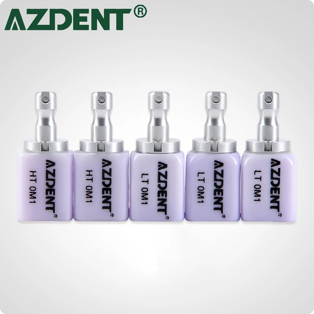 

5pcs/Box Azdent Lithium Disilicate C14 Glass Ceramic Blocks LT/HT Dental Crown Material for CAD CAM Sirona Cerec Milling System