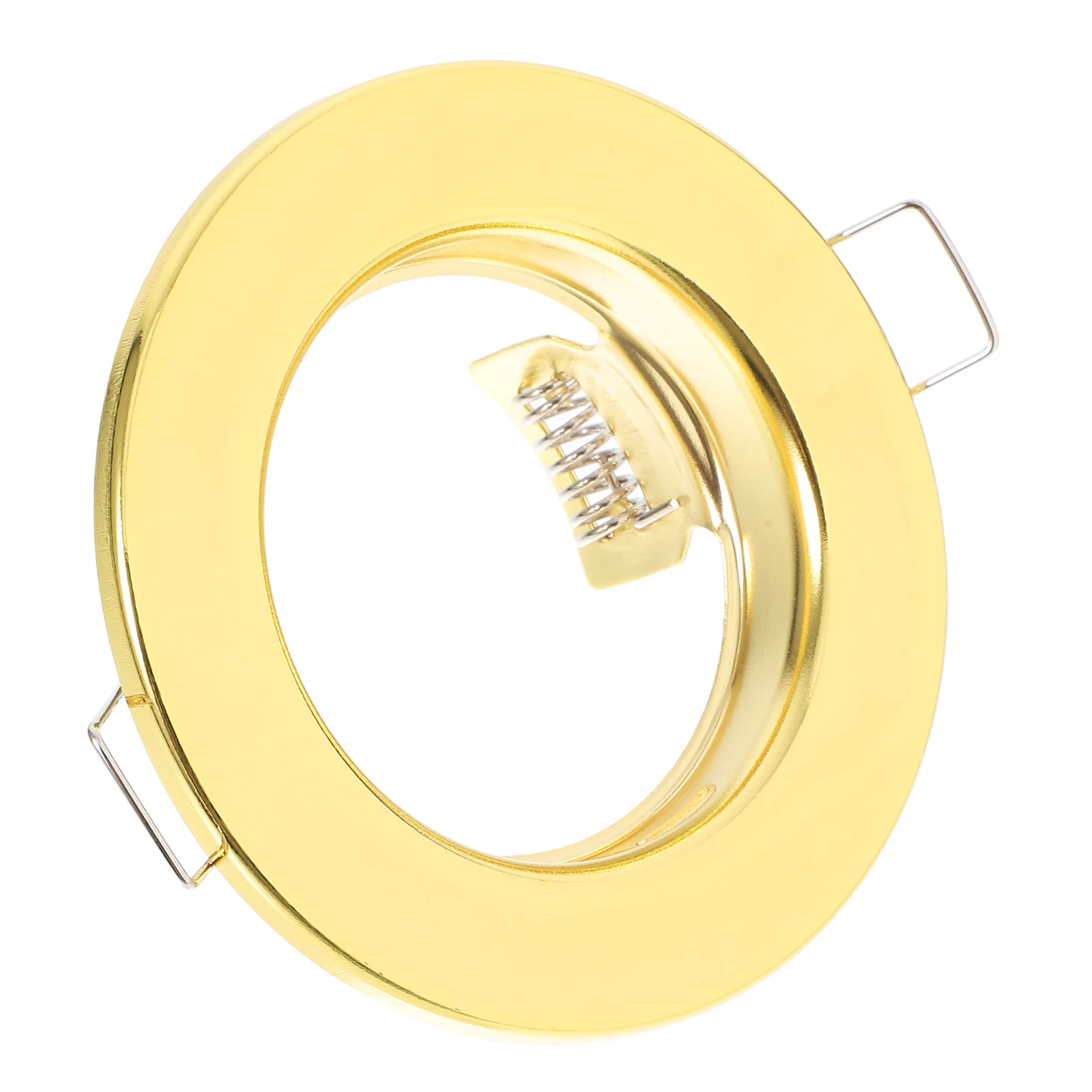 

Iron Trim Light Housing For Mr16 Gu10 Spotlights, Ceiling Lamp Shell Lighting Installations Trim Lights Concave Canned Cover