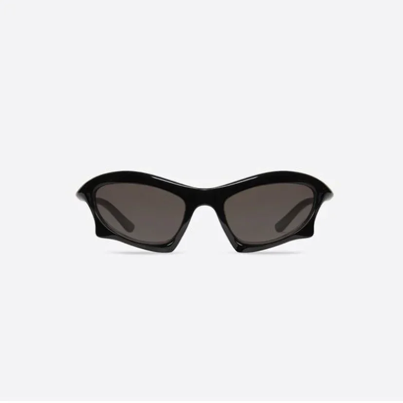 2024 New Y2K Alien Large Frame Street Shooting Retro Geometry Sunglasses Fashionable Sun Sunglasses Anti UV