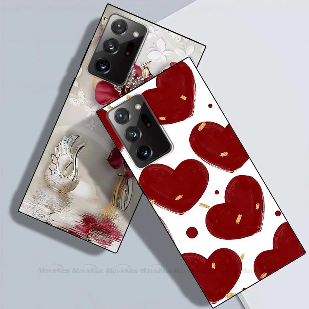 حافظة لهاتف سامسونج جالاكسي نوت 20 الترا مطلية بالألوان غطاء هاتف من السيليكون السائل الناعم لهاتف سامسونج جالاكسي نوت 20 حافظة نوت 20 #5