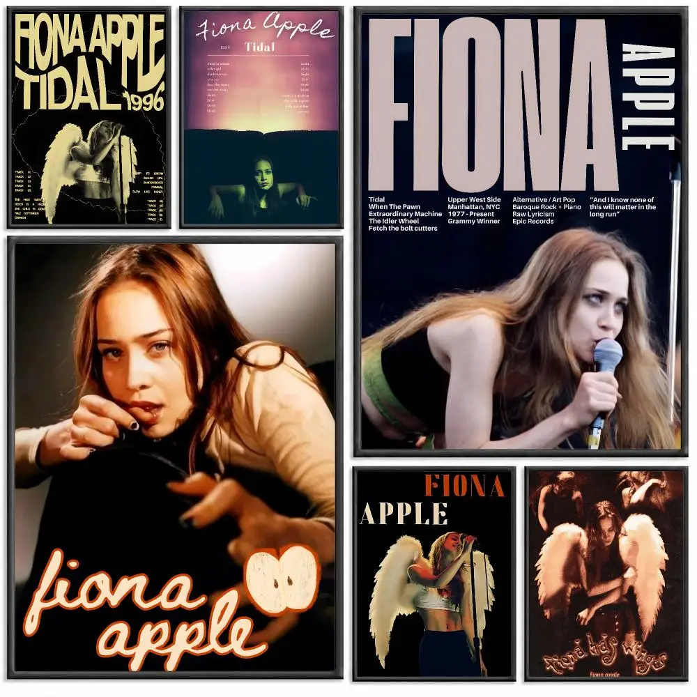 Fiona Apple Poster Modern PP Paper Wall Decorative for Cafe Office Bar Home Wall Decor Gift