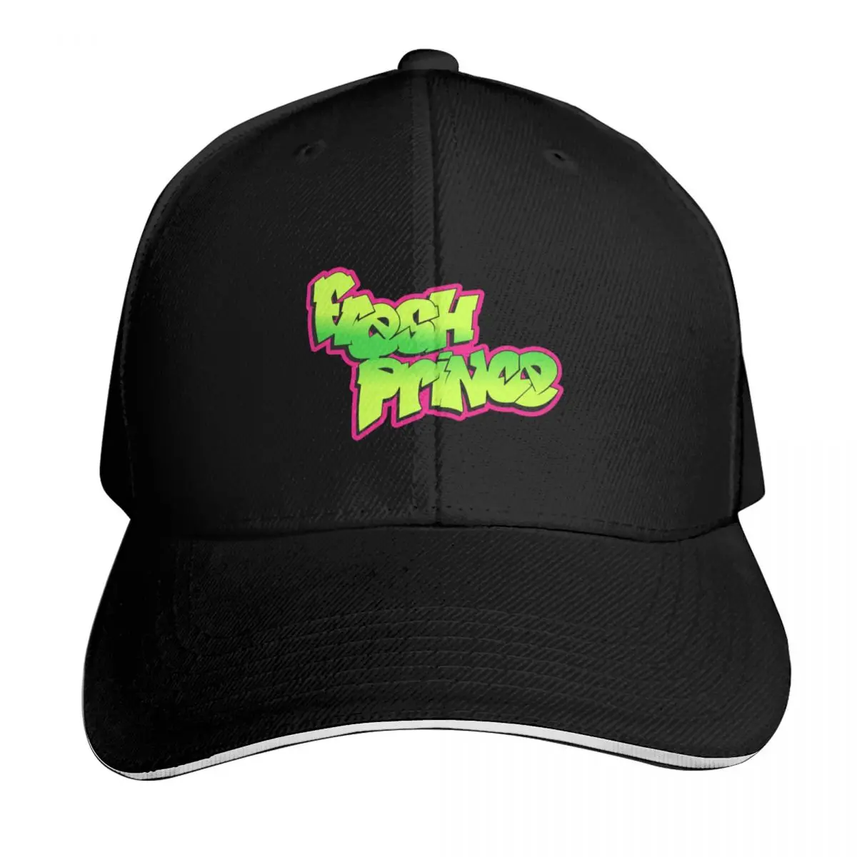 Fresh Prince - remember 90s graffiti edition Baseball Cap Snapback Flat Bill Strapback Dad Hat Six Panel Structured Crown