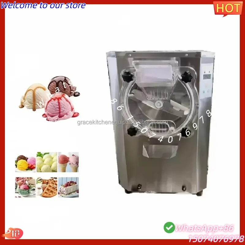 2026 Commercial Ice Sorbet Gelato Making Machine Batch Freezer High Quality Milk Water Milkshake Machine Energy Saving High