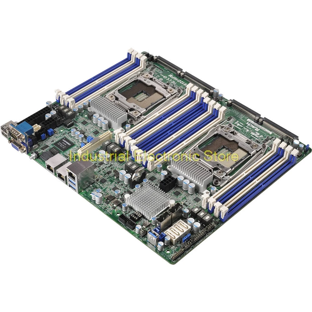 For ASROCK LGA2011 C612 Support E5-2600 V3 V4 Server Motherboard EP2C612D16FM 