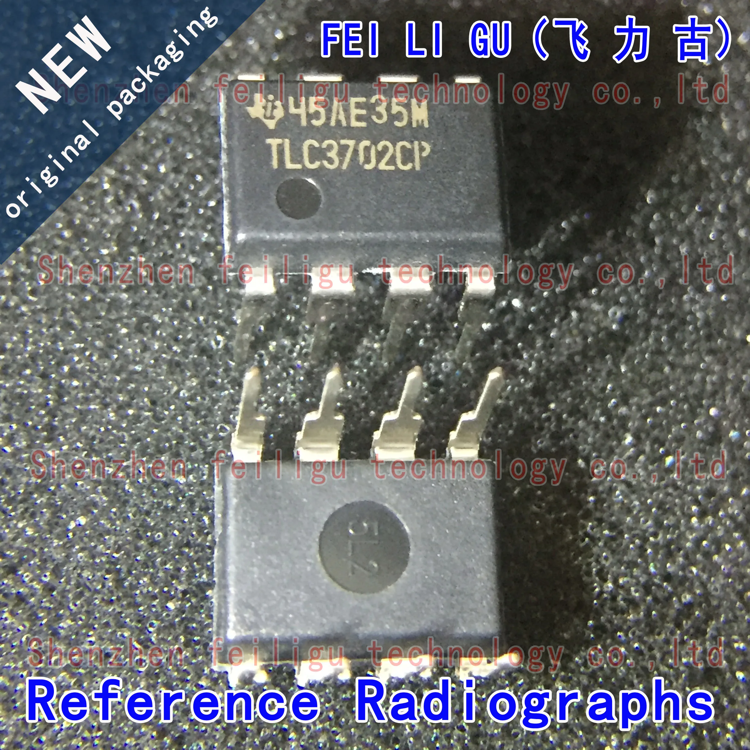 5~50PCS 100% New Original TLC3702CP TLC3702C TLC3702 Package:DIP8 Inline Comparator Chip