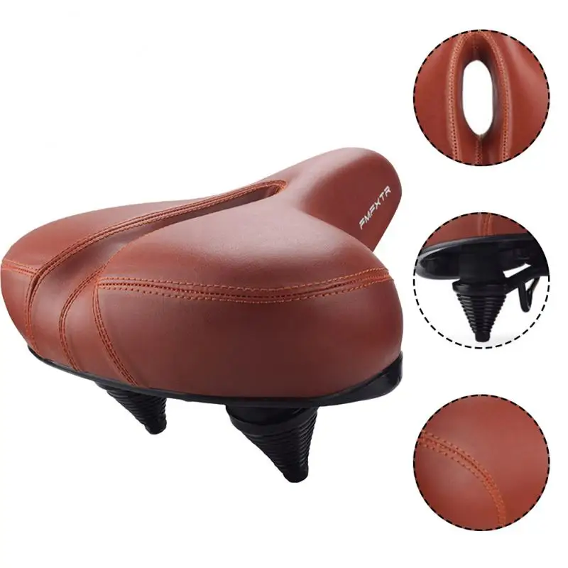 Bike Seat Cushion Comfortable High-quality Cushioned Soft Mountain Bike Accessory Thick Extra Wide Bestseller Bike Seat Upgrade