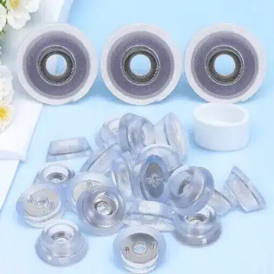 20Pcs Clear Silicone Non Slip Rubber Feet for Cutting Boards Anti Skid Furniture Pads Table Leg Floor Protectors