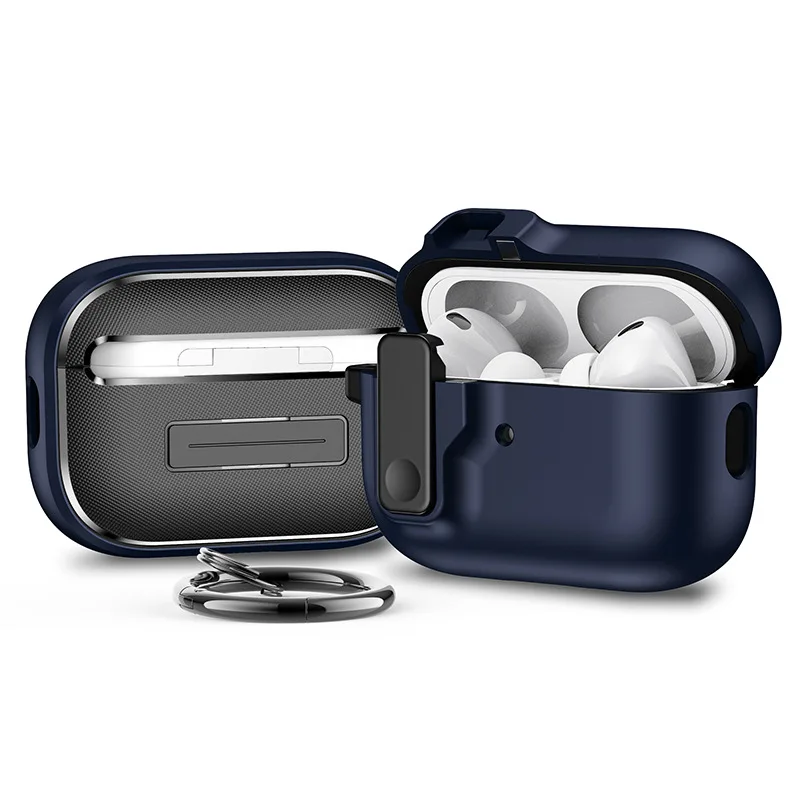 Противоударный чехол для AirPods 3/4 и Pro 1/2 с защитным замком — фото товара