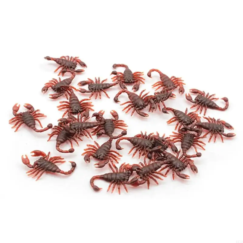 4X7D 10Pcs/set Special Model Simulation Fake Rubber Cock Cockroach Roach Roaches Toy Prank Funny Trick Joke