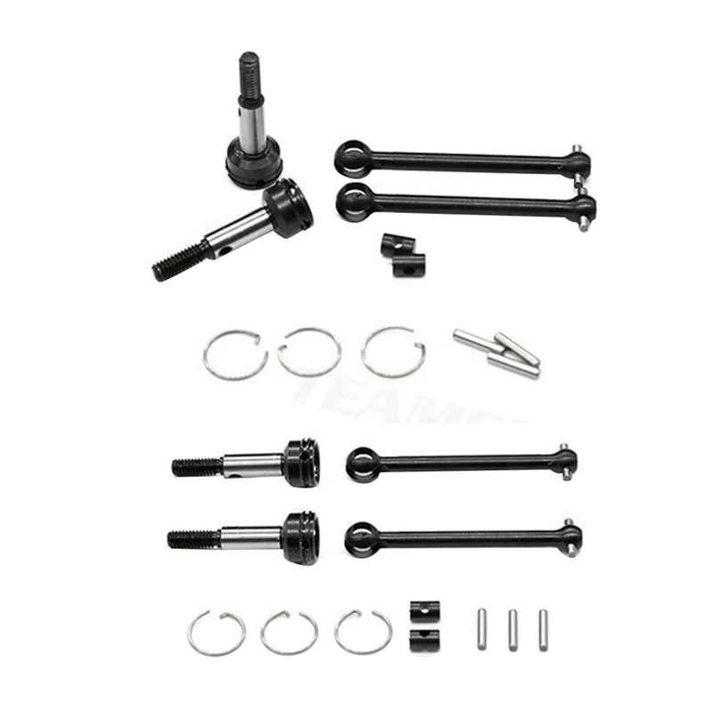 1Pair Front and Rear Drive Shaft CVD 42Mm 39Mm for 1/10 Tamiya XV-01 TC-01 XV01 TC01 RC Car Upgrades