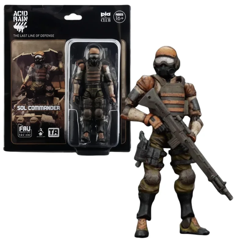 

In stock Acid Rain War 2022 TTF Venue Limited FAV-C02 Desert Commander 3.75 Soldiers Toys