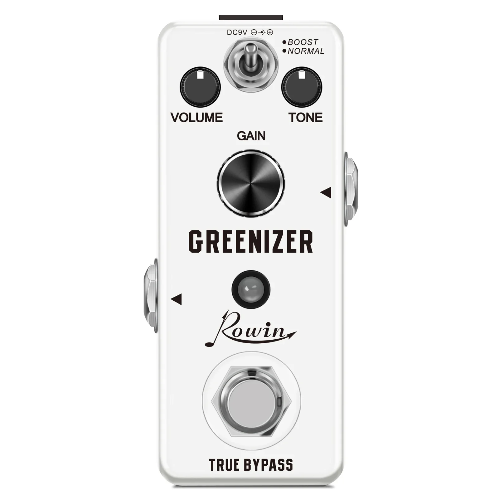 

Rowin Greenizer Vintage Overdrive Guitar Pedal Tube Screamer Effect Electric Guitar Effects Pedal Mini Size True Bypass