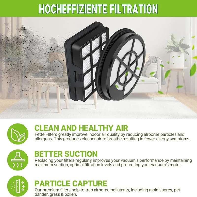 HEPA Filter Replacement For  BBZ152EF Series 2 BGC05 BGS05 BGC05A320 BGC05A220A Vacuum Cleaner Accessories