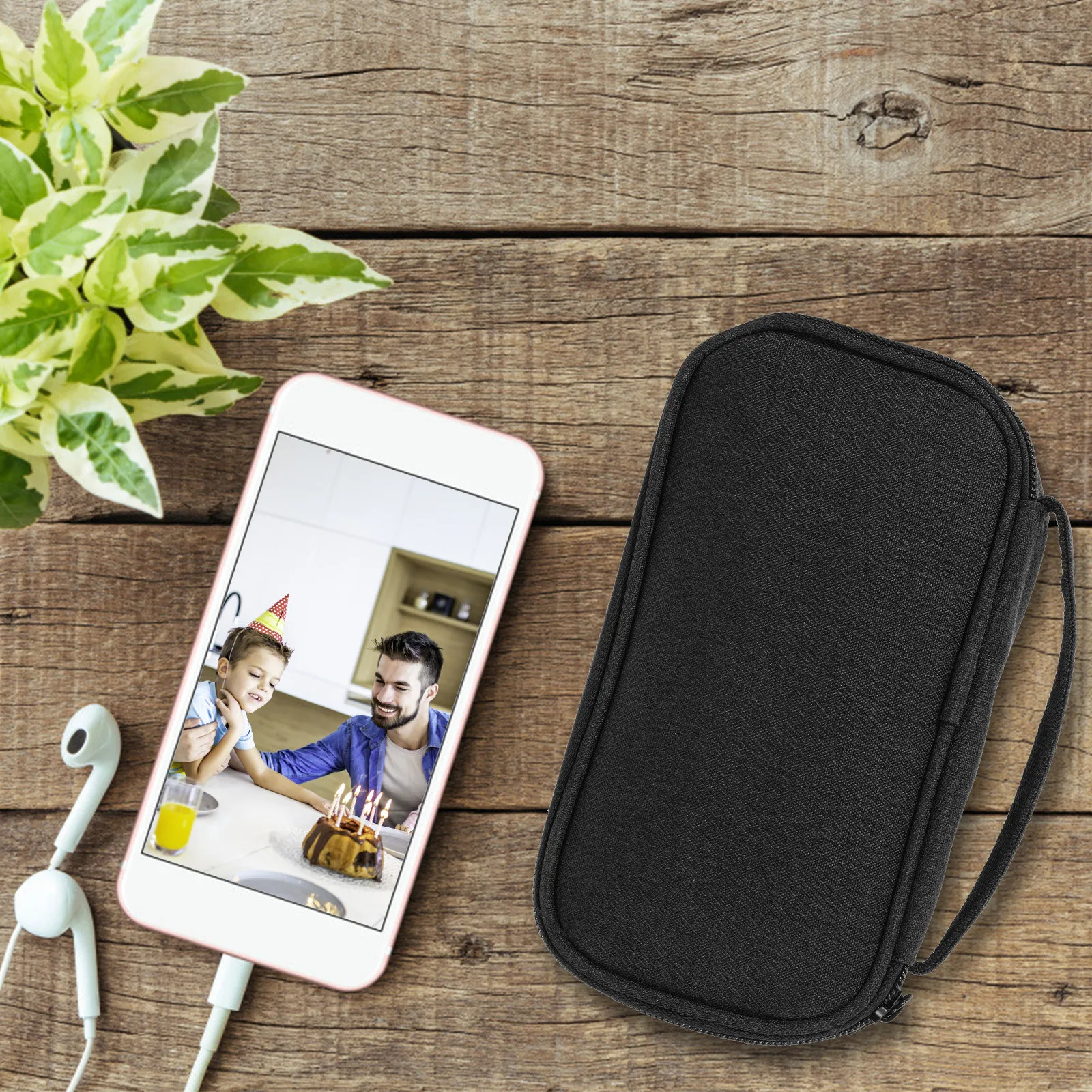 Travel Cable Organizer - Estojo de proteção para power bank,