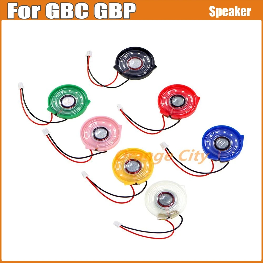 50PCS Colorful FOR GBC GBP Speaker With Cable Replacement For Gameboy Color Advance Loudspeaker Game Accessory