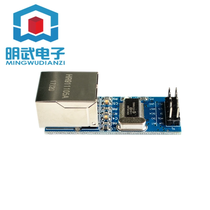 Network Module 51/AVR/ARM/PIC Code Mini Version ENC28J60 Spi Interface Ethernet