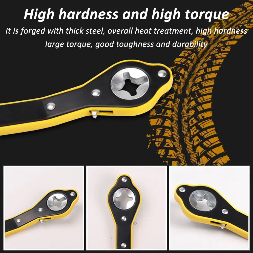 Labor-saving Jack Ratchet Wrench Car Jack Lift Speed Handle Scissor Jack Garage Tire Wheel Lug Wrench Motorcycle Car Repair Tool