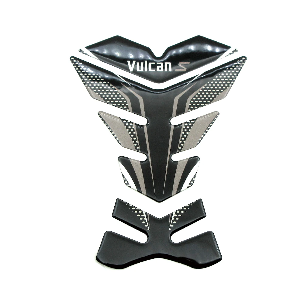 Universal For Kawassaki Vulcan-S 650 VulcanS650 VN650 Motorcycle Gas Cap Pad Filler Oil Tank Decals Fish Bone Protector Stickers