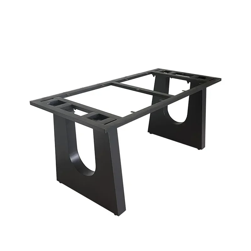 Rock slab dining table foot bracket modern simple table legs