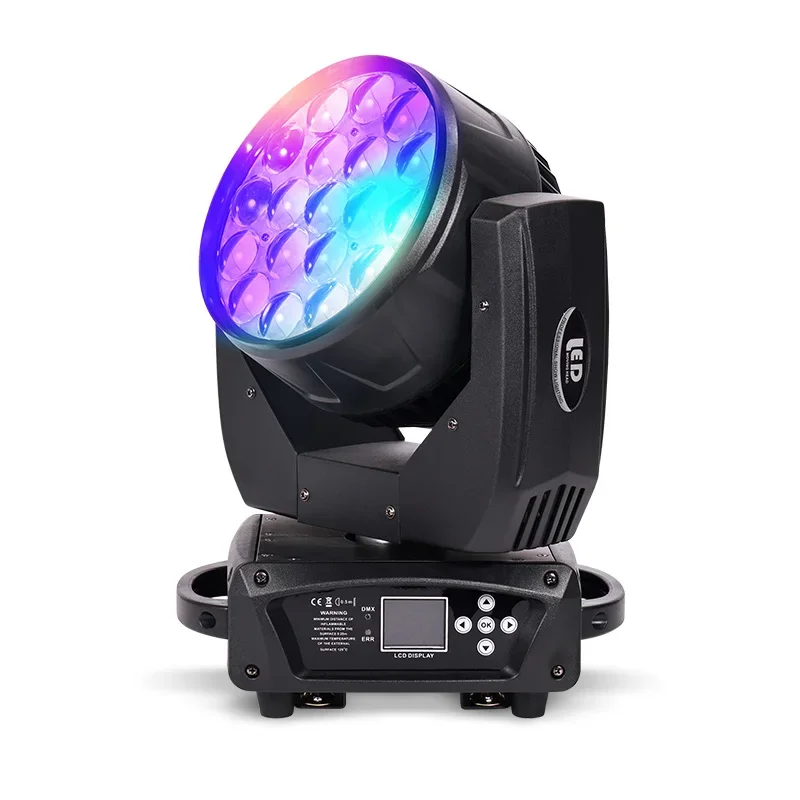 

Cheap price moving head led rotating beam stage light 19 bee eye beam moving head light DJ 360W led moving head light