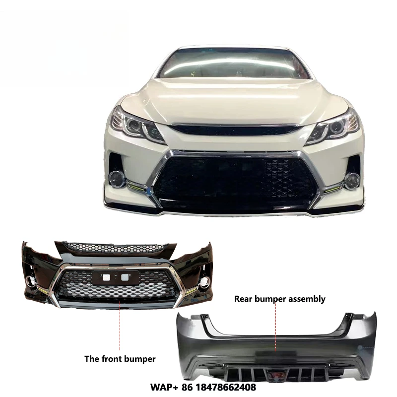 

2010-2013 for Reiz Mark X Car Body Kit Upgrade GS Style Front & Rear Bumpers with Side Skirt New Condition