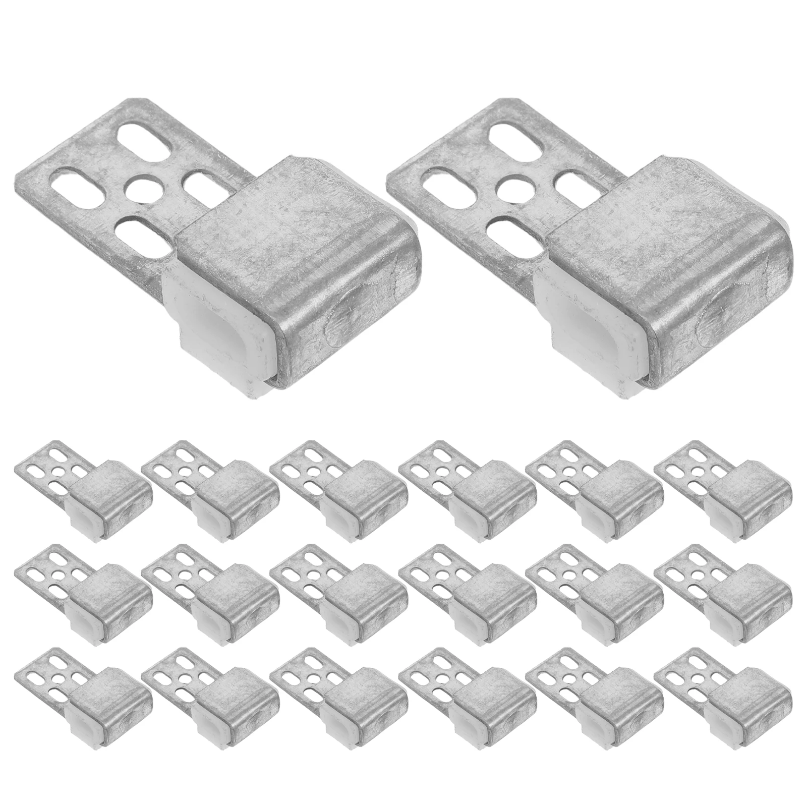 50pcs Sofa Connector Furniture Clips Thick Galvanized Iron Spring Repair Kits Couch Silent Design Easy for Sectional