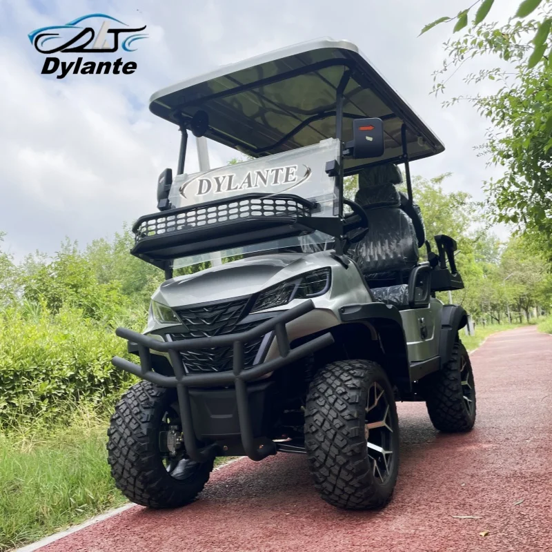 Made In China, Free Customization, Legal To Drive, Four-Seat Off-Road Golf Cart, High Quality And Low Price Electric Golf Cart