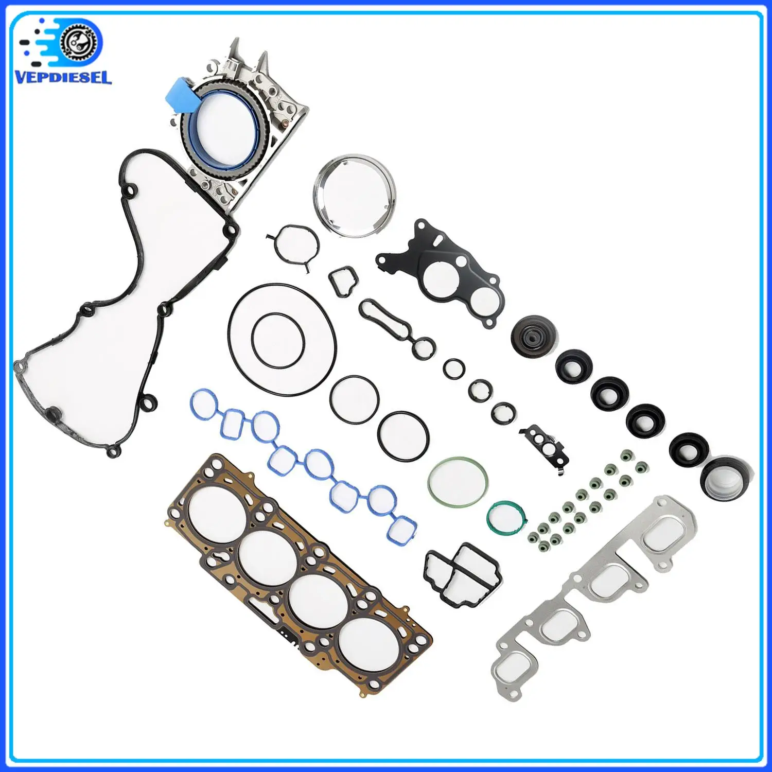 03L103383AD 1set Cylinder Head Seal Gasket Kit For VW Audi A3 A4 A6 Seat 2.0TDI 2009-2018 03L103383BH 03L103483C 03L103085C