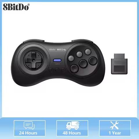 8BitDo M30 2.4G Controller Support For SEGA Genesis&amp;Mega Drive And Analogue Mega SG System For SEGA Genesis&amp;Mega Drive GamePad
