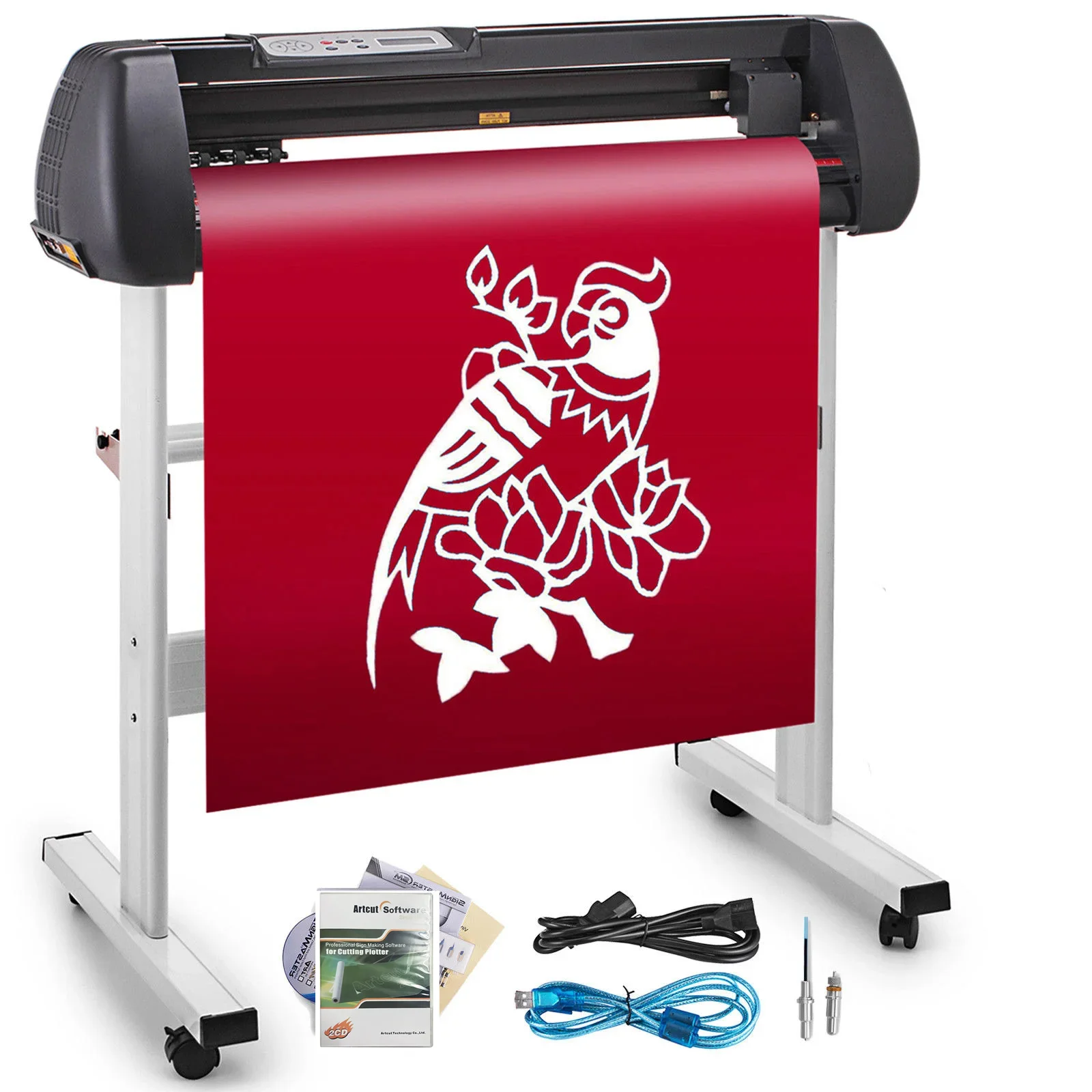 53/34/28/14 Zoll Vinyl-Schneideplotter-Maschine | Sihao 53/34/28/14 Zoll Vinyl-Schneideplotter, Schneidemaschine für Grafik, Geschäftsschilder und Aufkleber, Signmaster – Detail 16