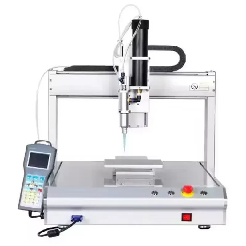 for Three Axis Duplex Check Point Glue Machine AB Glue Hot Melt Adhesive UV Glue Automatic Dispensing Machine