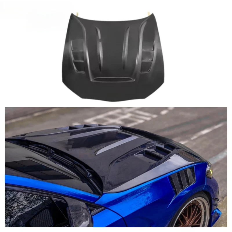 Carbon Fiber Engine Cover, Exterior Mod Components, Luxury Sedan Vehicle Models G20 G21 Touring