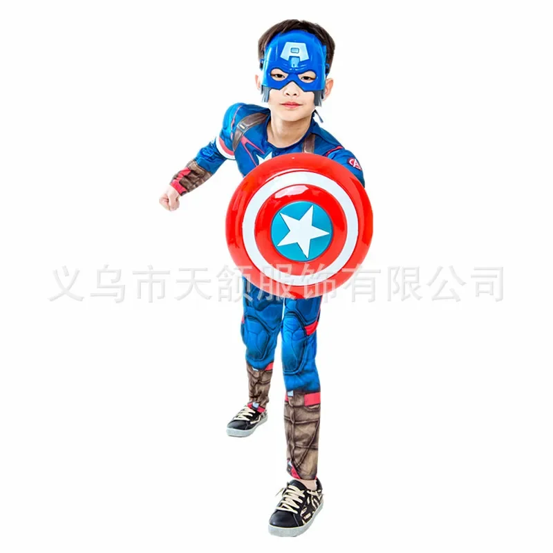 Marvels Children\'s Shield Toy Kid Captain Team Plastic Shield Toys Super Hero Weapon Props Diameter 32cm Kids Toys Birthday Gift