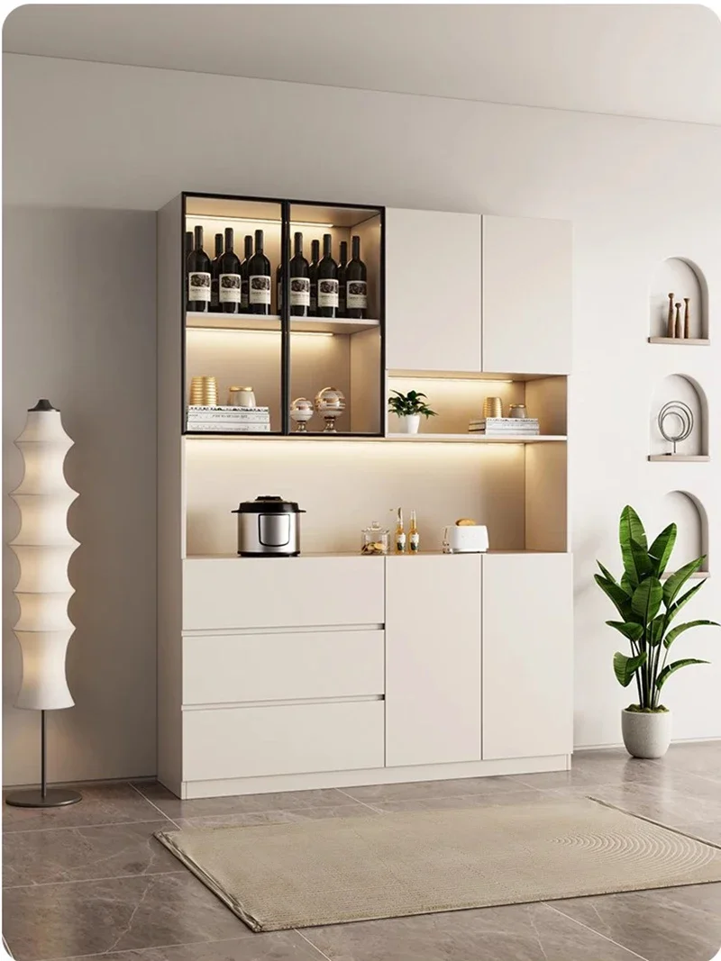 

Profession Exhibition Wine Cabinet Wooden Lemari Sudut Gabinete Gamer Wine Cabinet Model Display Case Vitrina Bar Furniture LVWC