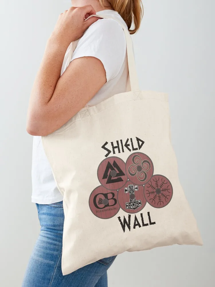 OBW Shield Wall Tote Bag eco bag folding Candy bags reusable shopping bag Women's shopper
