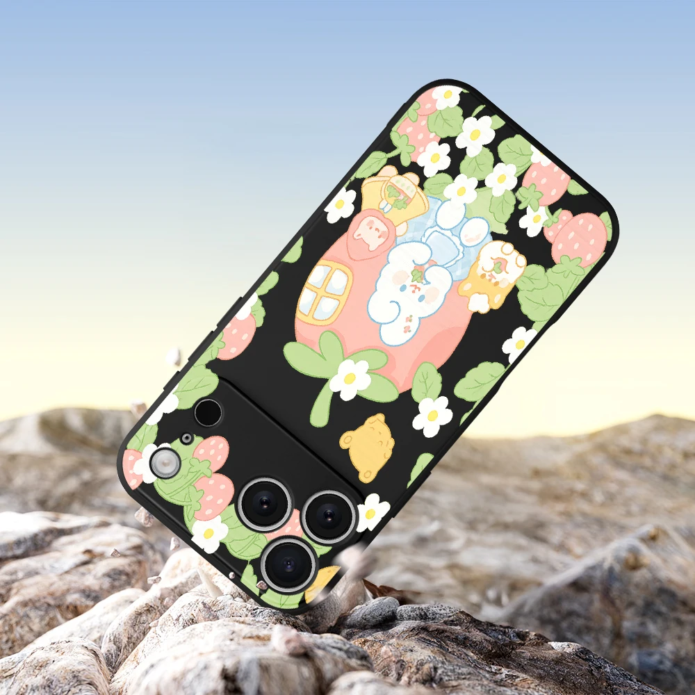 حافظة لهاتف آيفون 17 برو ماكس 17 إير 1615 14 131211 برو ماكس XS Max7 8 Plus 16e 16 Plus غطاء من البولي يوريثان الحراري #5