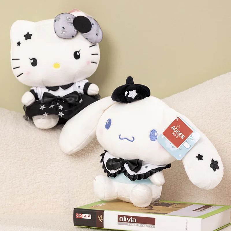 20 cm Sanrio Cartoon Anime Figuur Hello Kitty Kuromi Schattige Pluche Pop Zacht Gevulde Sofa Kussen Kussen Vriendin Kerstcadeaus