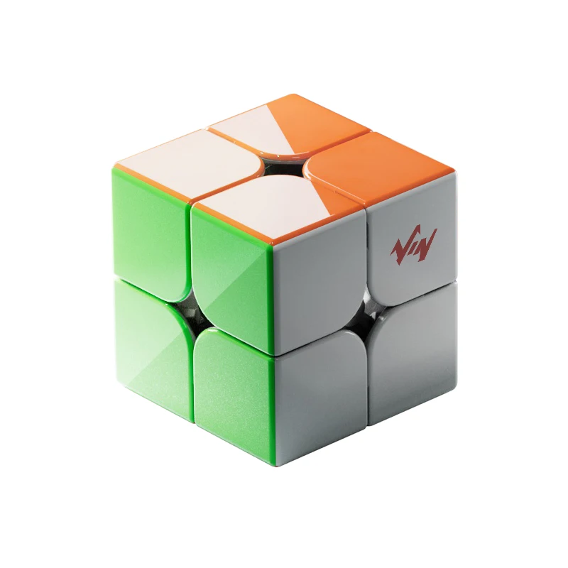 [JudyCube] VIN2 2x2 Cube UV Core Magic Speed Cube 2X2 Glossy Version Professional Fidget Toys VIN 2M Core UV Cubo Magico Puzzle