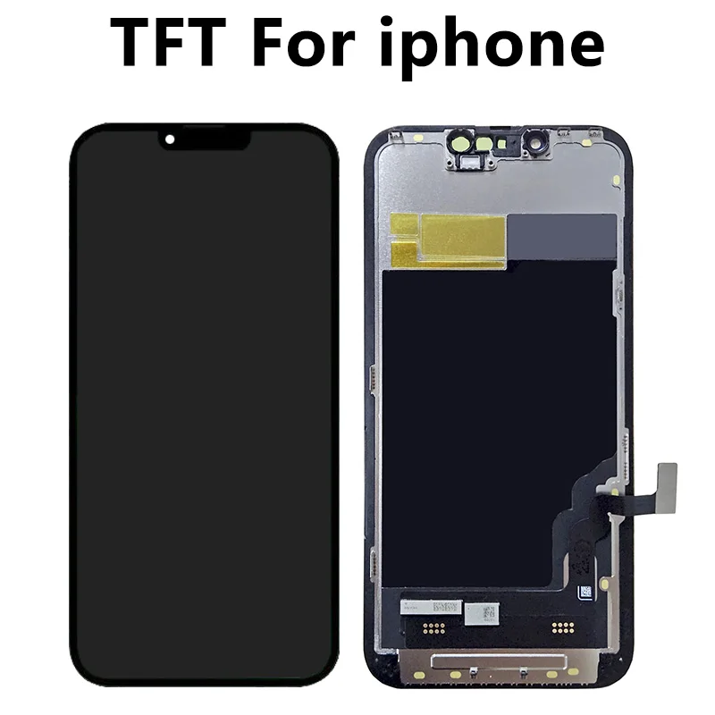 OLED For iPhone 13 mini 14 Pro LCD Display With 3D Touch Screen Digitizer For iPhone 14 15 plus 15 Pro Max Incell Replacement